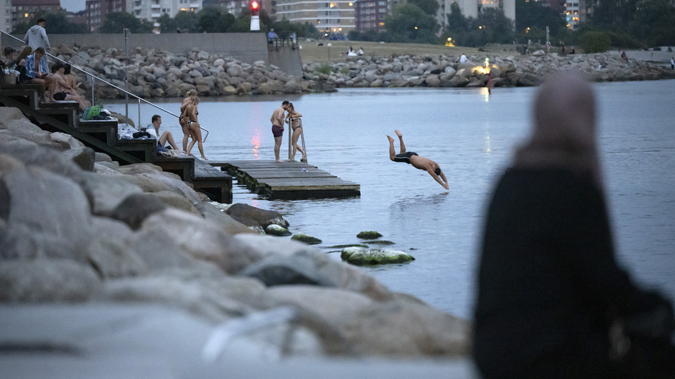Under natten till måndagen har Malmö haft en tropisk natt, enligt SMHI. Arkivbild.