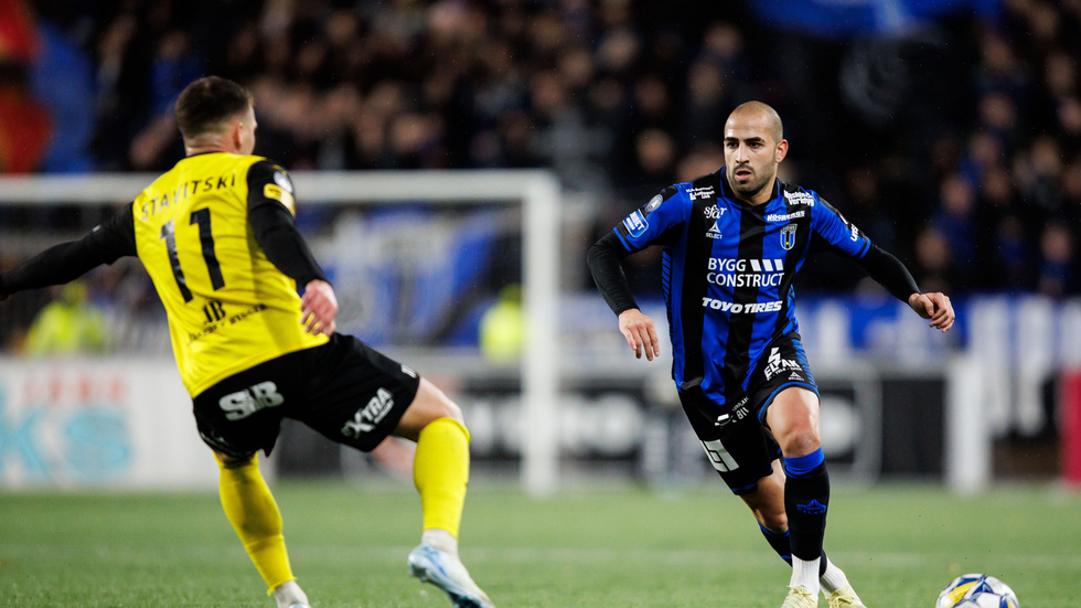 Saba Mamatsashvili gjorde sin andra match från start i Siriuströjan. Vid flera tillfällen under matchen kom han runt bra på sin vänsterkant.