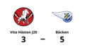 Vita Hästen J20 förlorade mot Bäcken i kvalserie A J20 region syd herr