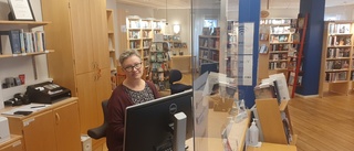 Nästan allt är som vanligt på biblioteket