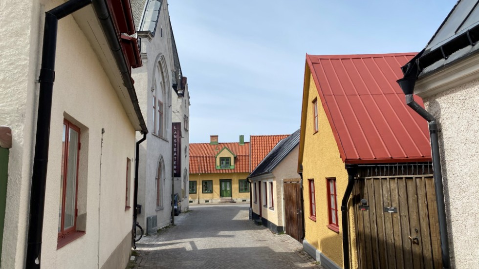 Berggränd i Visby. Här är det dyrast att köpa en bostad sett till kvadratmeterpris.