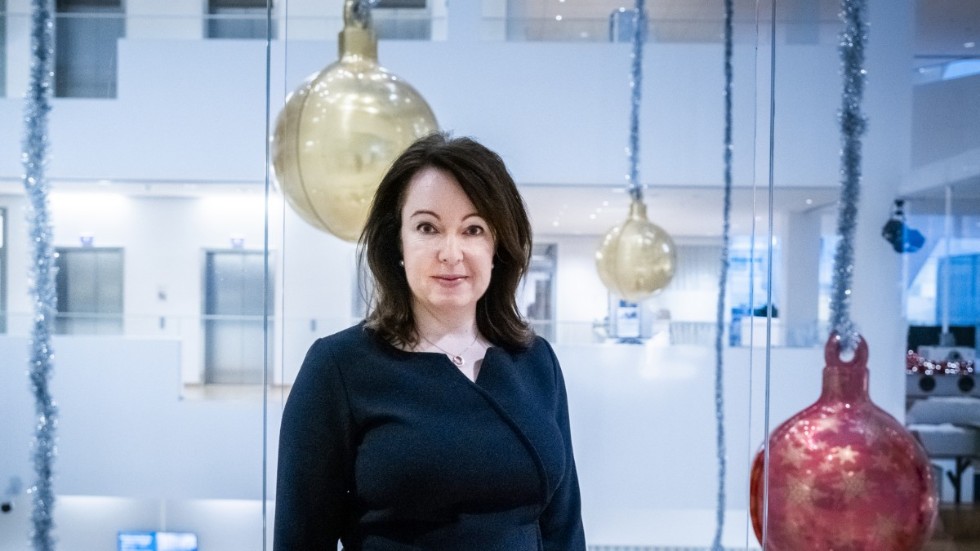Vattenfall, med vd Anna Borg, redovisar kvartalsrapport. Arkivbild.
