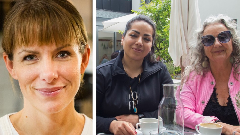 Nu vänder det, tror Alexandra Ydevall, krögare på Fotografens i Katrineholm. Hussein har slagit sig ned på uteserveringen tillsammans med sin mentor Marta Karlsson. Det är nästan ett år sedan de sågs senast.