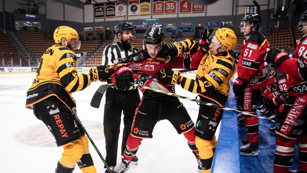 Det fysiska spelet fortsatte att vara en ständigt närvarande faktor i matchserien när Luleå för första gången fick spela på hemmaplan.