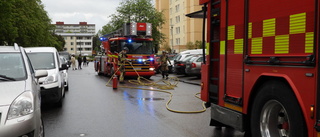 Mindre brand i lägenhet i Hageby 