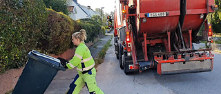 De tömmer upp till 600 soptunnor på en dag • "Världens bästa jobb • Följ med sopåkarna på tur i Vimmerby • Utmaning att rekrytera