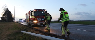 Fallna träd påverkade trafiken