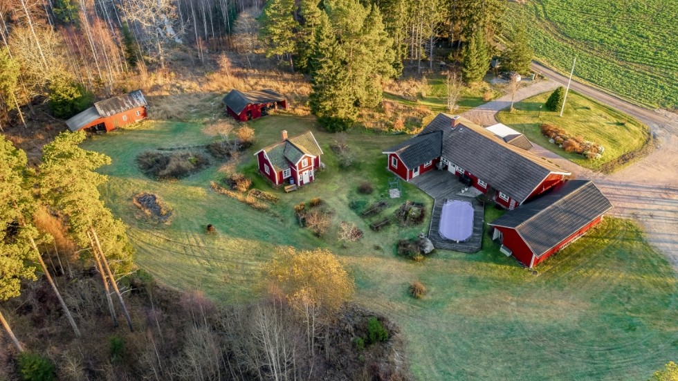 Villan i Biskopskulla, Örsundsbro, lockade flest besökare på Hemnet under förra veckan.