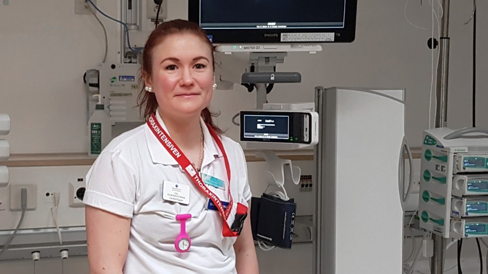 Cecilia Nygren är en av tio specialistsjuksköterskor som anmälde sig frivilligt till att jobba på krisschemat som infördes i torsdags.