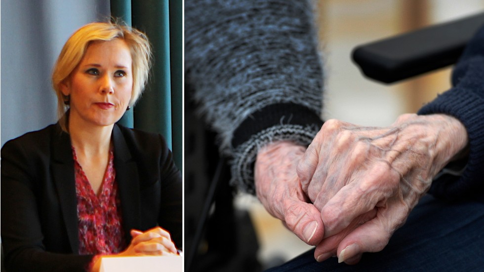 Caroline Hoffstedt (S) vill införa en språklig grundnivå inom äldreomsrogen.