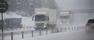 Varning när snön drar in över länet i dag – här kan det komma 10 cm