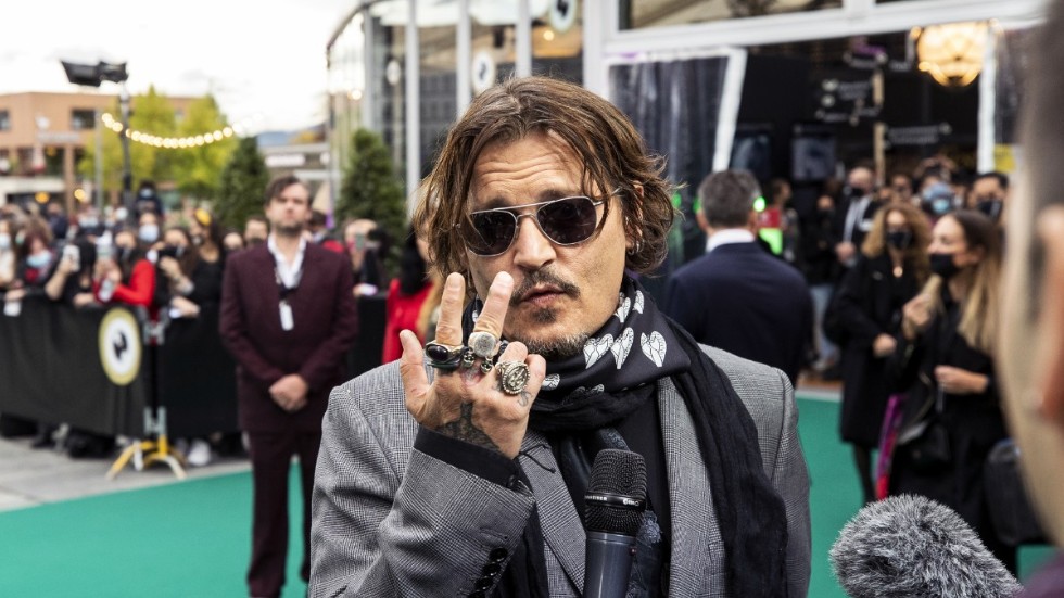 Johnny Depp säger att rollen som Grindelwald i nästa "Fantastiska vidunder"-film är ledig. Arkivbild.