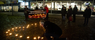 Ljusmanifestation för narkotikans offer