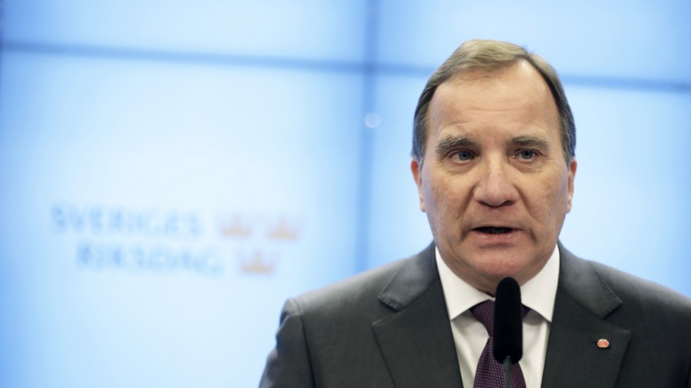 Stefan Löfven håller presskonferens vid klockan 13.30. 