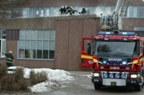 Anlagd brand hotade hela Gränbyskolan