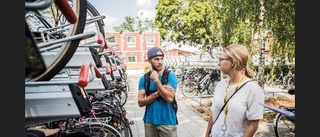 Han belönas för sitt cykeltips