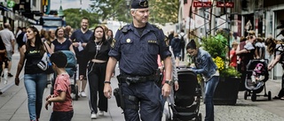 Polischef: "Vi hinner med det akuta"