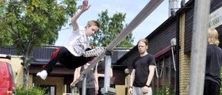 Parkour får dem att klättra på väggarna