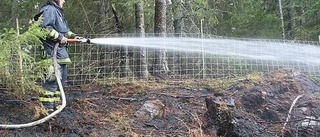 Skogsbrand i Öregrund