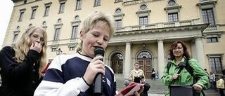 Femteklassare guidade i Uppsala