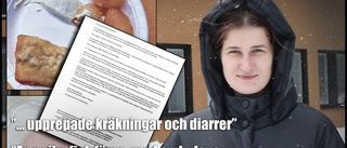 Ukrainska krigsflyktingar får mat som gör dem sjuka • Ett barn fick föras till sjukhus