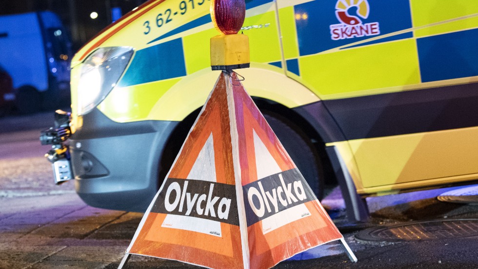 Fyra personer skadades vid branden. Arkivbild.