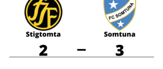 Stigtomta föll mot Somtuna på hemmaplan