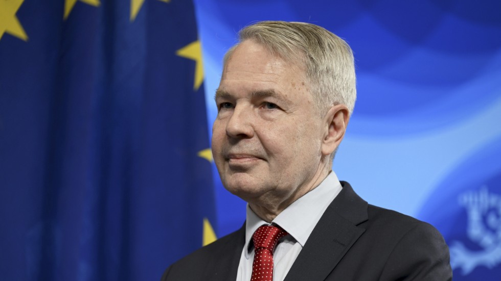 Finlands utrikesminister Pekka Haavisto ställer upp i presidentvalet i Finland i januari 2024. Arkivbild.