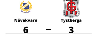 Nävekvarn vann mot Tystberga på hemmaplan