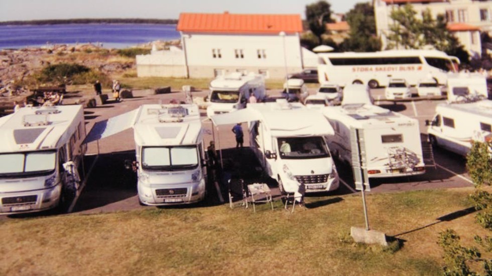 Populärt. Så här kan det se ut vid Västerhamnen på sommaren.