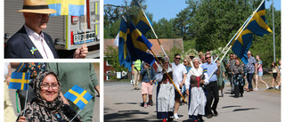 Firandet i Södra Vi gick i blått och gult