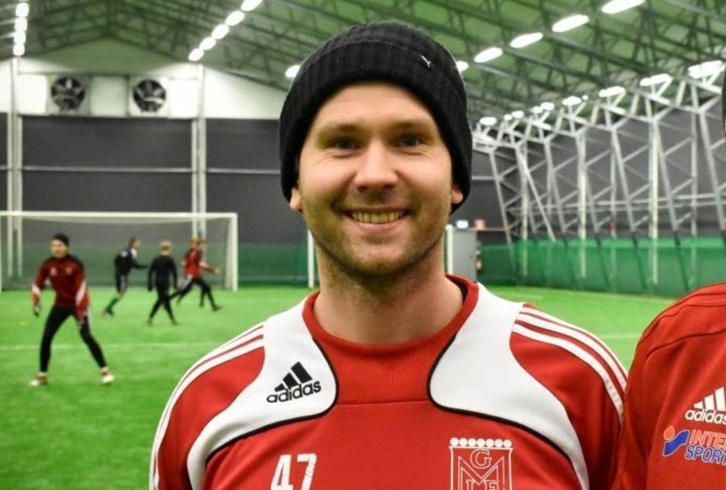 Johan Hägg inför premiären mot Hebe. 