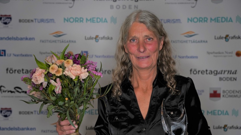 Årets Hederspris går till Gunnel Fredriksson.
