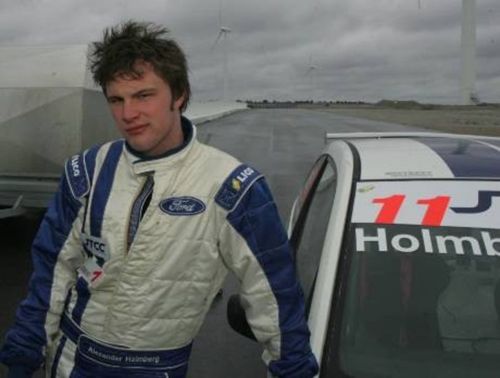 Slut. Efter en misslyckad säsong i JTCC tar Alexander Holmberg en timeout nästa år.Foto: ULF JÖNSSON.