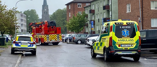 Räddningstjänsten fick ventilera ut rök efter spisbrand