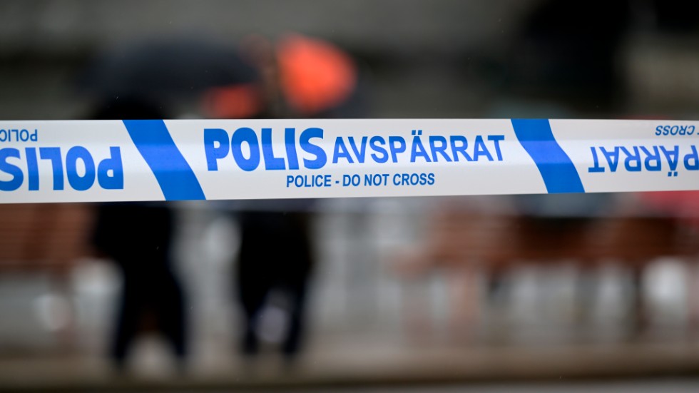 En man sköts av polis Södra Ängby. Arkivbild.