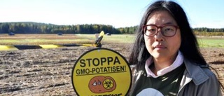 Protester mot förrymda potatisar