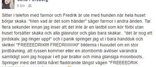 Sofia trodde att ryssen kom