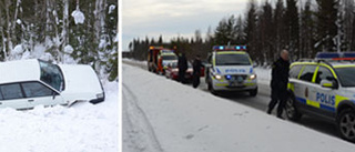 Polis jagade ungdomar i bil