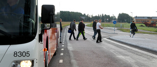 Farlig skolväg i Ljungsbro