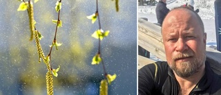 Anders flyttade till Kiruna för att slippa pollen