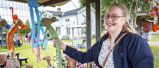 Sommarmarknad på Hägnan lockade många