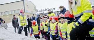 Små spadar inledde förskolebygge