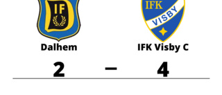 Stark seger för IFK Visby C i toppmatchen mot Dalhem