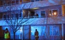 Lägenhetsbrand i Hageby