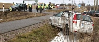 Pojke till sjukhus efter olycka