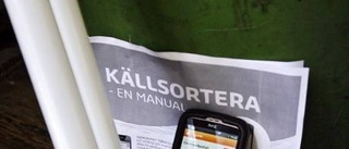 Få använder app för sopsortering