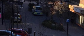 Polispådrag efter bråk på Hantverkargatan i Katrineholm