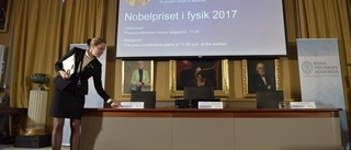 LIVE: De tilldelas Nobelpriset i fysik