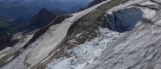 Flera saknade söks vid smältande glaciär